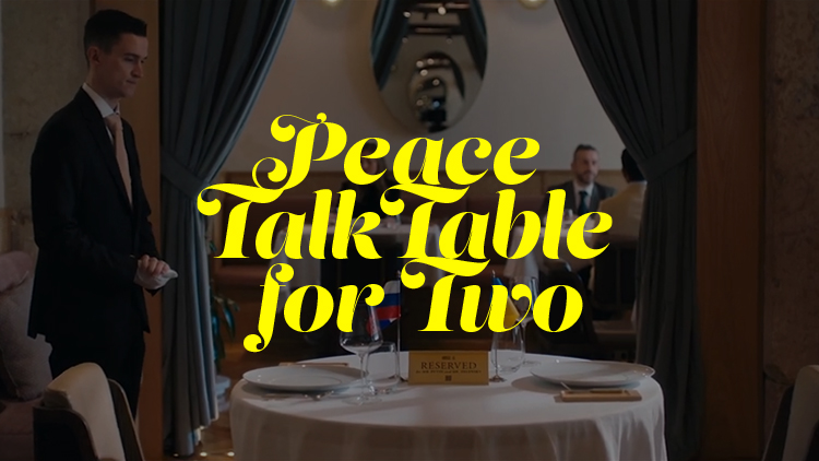 Peace Talk Table For Two